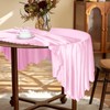 KKJIAF 1 Pack 108Inch Round Table Cloth, Light Pink Tablecloth