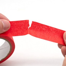 2 Rolls Masking Tape, 20M Length Textured Paper Tape, Writeable Painter's Tape, Tape for Painting, Crafts, Decoration (24mm, Black)