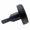 HANDLESTORE Straight Lever on Rose Door Handle - Matt Black