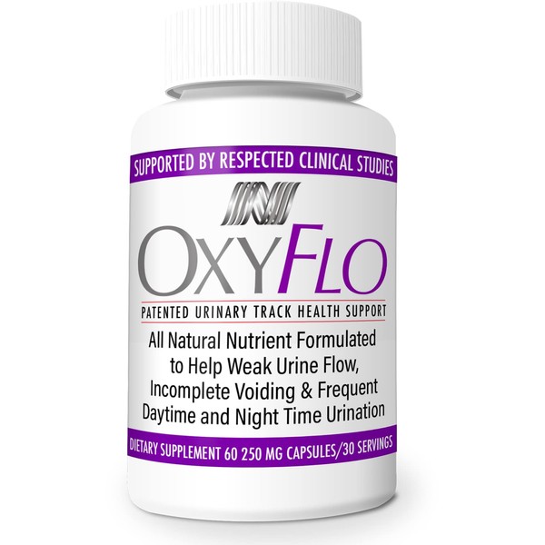 OxyFlo Bladder Control Pills for Women & Men - Reduce Overactive Bladder & Leakage - Supports Urinary Tract (UTIs) Potent Blend of Clinically Proven, Natural Ingredients 5 Bottles (150 Servings)