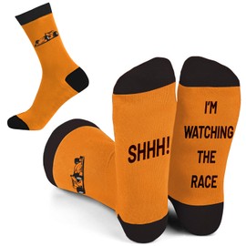 SC Products SC Products F1 Socks for Car Lovers | Size 6-12 Cotton Novelty Socks for Men Formula 1 Gifts | Grand Prix F1 Gifts for Men Christmas Presents | Formula 1 Merchandise for Racing Fans