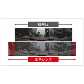 Comtec DC-DR413 Dash Camera, 2 Megapixels, Full HD, Parking Surveillance, Continuous Recording, Impact Recording, GPS Included