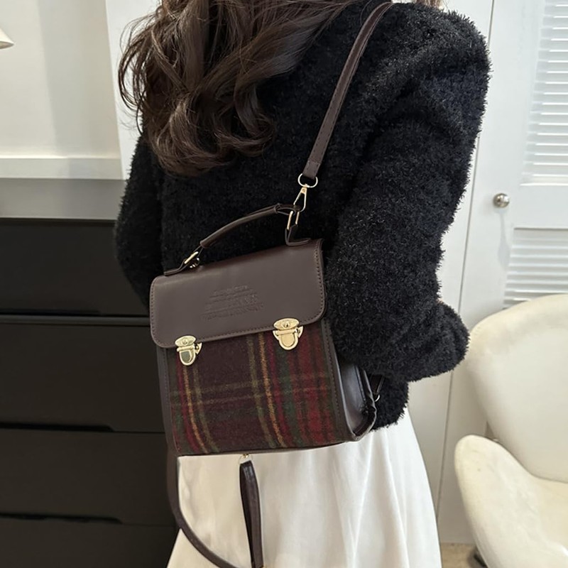 Mini fashion backpack, women's waterproof backpack, and versatile, large capacity,