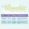 Woombie Original Baby Swaddling Blanket - Soothing, Cotton Baby Swaddle