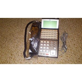 NEC UX5000 IP3NA-24TXH Black 24 Button Digital Display Phone 0910048 (Certified Refurbished)