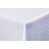 Punkte Damask Tablecloth by First-Tex, Various Colours and Sizes, 130x220