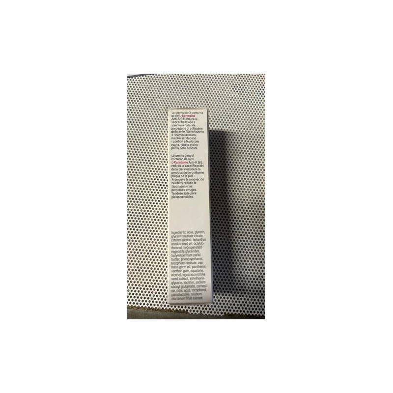 Dr. Susanne von Schmiedeberg L-Carnosine Anti-A.G.E. Eye Cream - Anti-Ageing