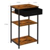 Printer Stand with Storage 3 Tier Home Printer Table with