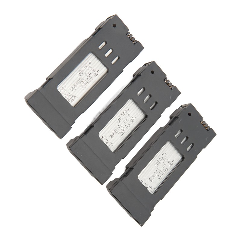3pcs RC Plane Lithium Battery With 3 In 1 Charging