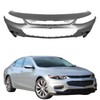 WFLNHB Primered Front Bumper Cover Replacement for Malibu 2016 2017