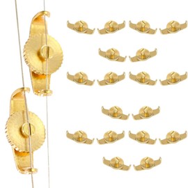 Erhu Fine Tuning Tool, Pack of 20 Cello Fine Tuners, CuiCanfla Erhu Accessories, Copper Tuner Main