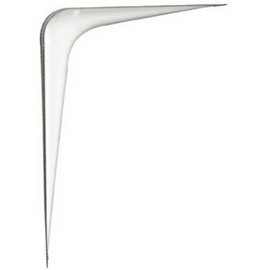 National Hardware N218-891 211BC Shelf Bracket in White,6" x 8"