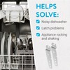 IMPRESA 2-Pack Undercounter Dishwasher Bracket Replacement - Whirlpool -Compatible -