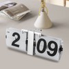 CeRaBuRET Flip Clock with High Accuracy, Retro Style Flip Desk