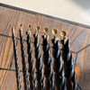 COMOWARE 12" Extra Long Brad Point Drill Bit Set, 12