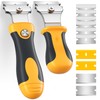 DIYSELF Razor Blade Scraper 12Pack Glass Scraper Oven Scraper for