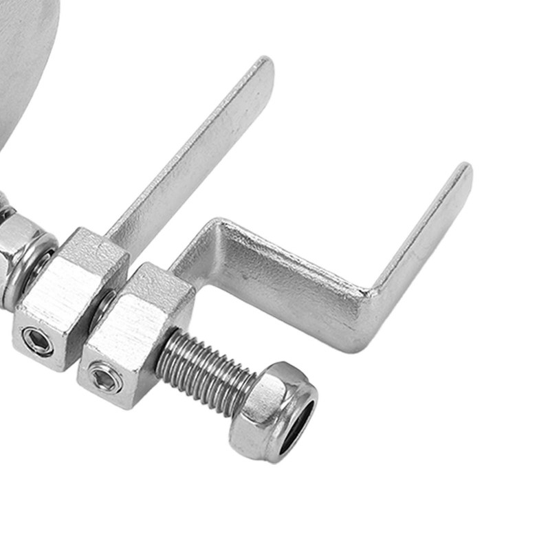 Stainless Steel Marine Deck Floor Lock Highly Polishing Yacht Boat