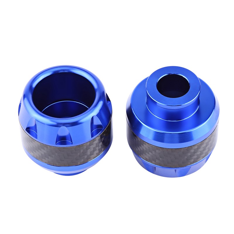 1 Pair of Carbon Fiber Motorcycle Front Fork Frame Sliders