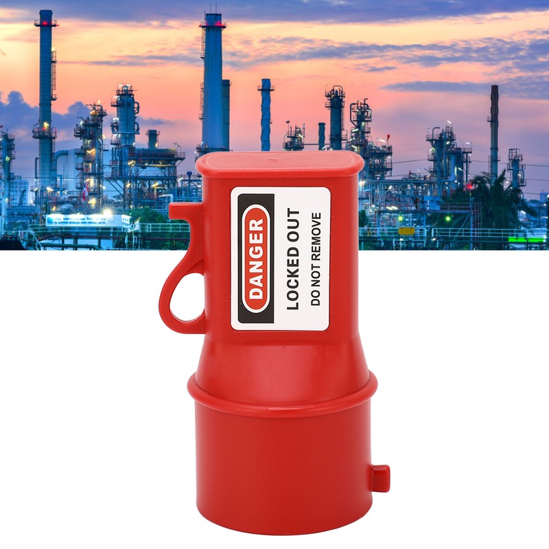 Socket Lockout Device Waterproof PP 55mm ID Pin and Sleeve