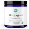 Ora Organic Vegan Collagen-Boosting Powder for Hair, Skin, & Nails Support - Bamboo Silica, Plant-Based Protein, Organic Vitamin C, Aloe Vera - Vanilla Flavor, 20 Servings