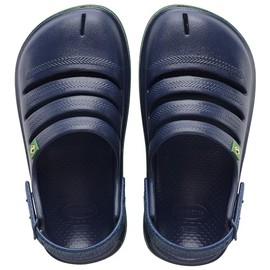 Havaianas Kids Clog Brasil, Sandali Unisex - Bambini e ragazzi, Navy Blue, 27/28 EU