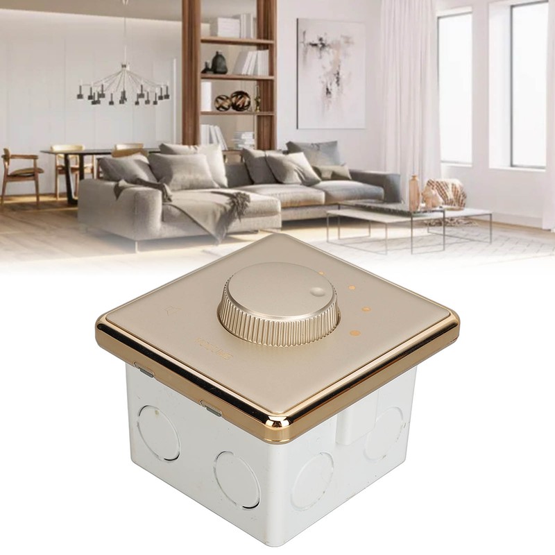 Volume Control Knob 30W 4 Position Wall Mount Volume Control