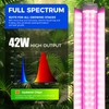 Barrina LED Grow Light, 252W(6 x 42W) 4ft T8, Full