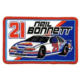 Unbranded Neil Bonnett Citgo Wood Brothers NASCAR Racing Patch Vintage Retro Style Iron On