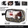 TOBGBE F-Wing Book Merch Dragon Rider Clear Makeup Bag YA