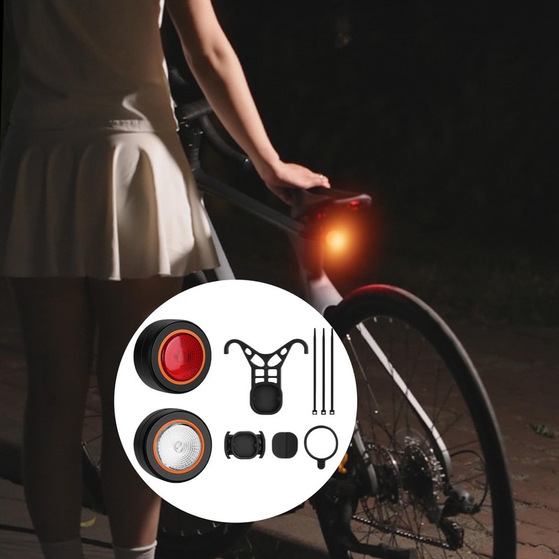 Cycling Taillights | Smart Waterproof Bike Tail Light Brake Sensing,Magnetic