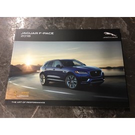 2018 JAGUAR F-Pace 108-page Original Sales Brochure