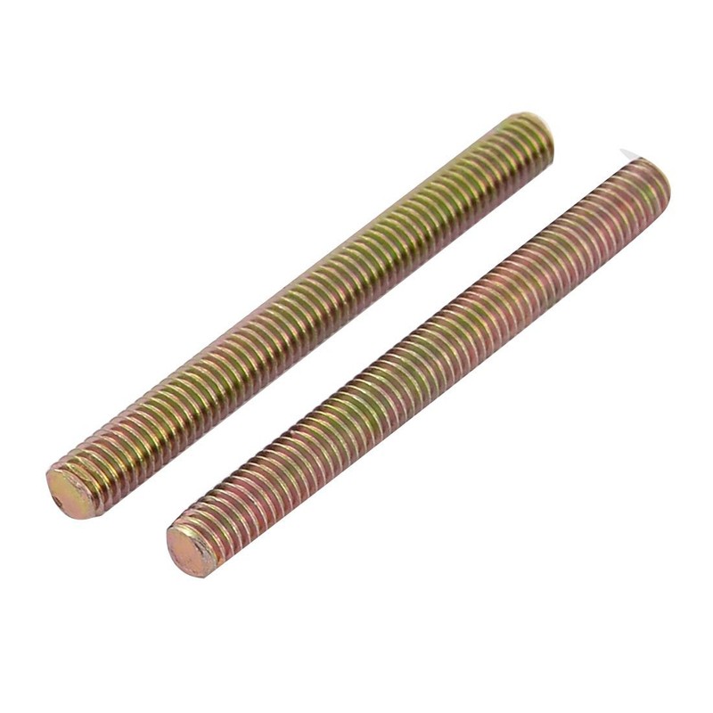 Sourcingmap 1mm Pitch M6 x 60mm Male Threaded Rod Bar