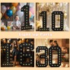 4FT Marquee Light Up Numbers, Black Giant Marquee Number Big