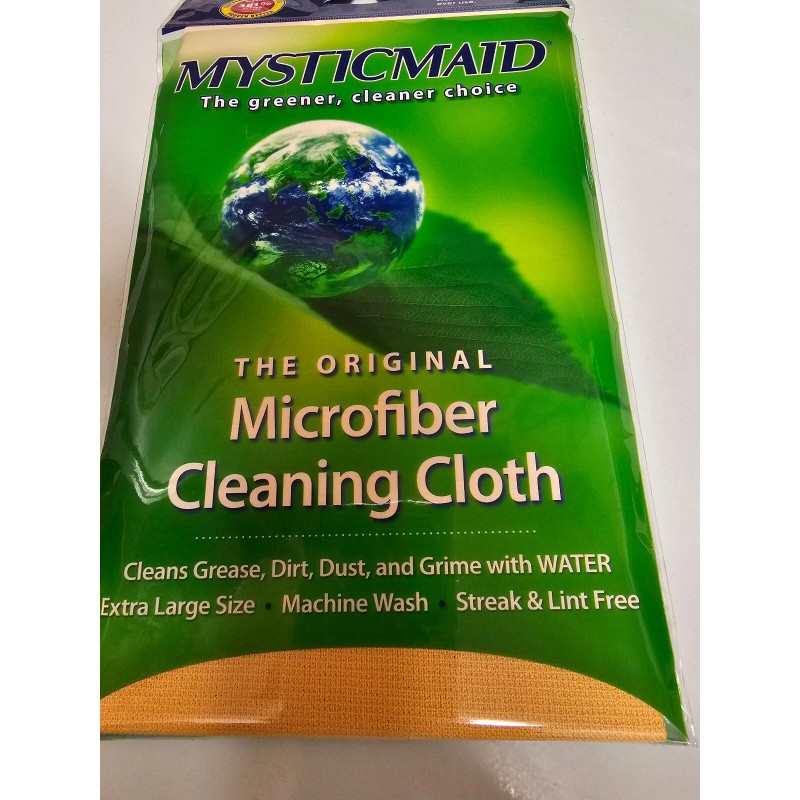 MysticMaid Mystic Maid Microfiber Cleaning Cloths Eco Friendly Gold and