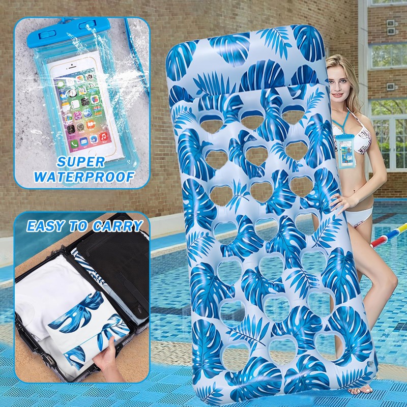 Inflatable Air Mattress Pool, Water Air Mattress, Adult Pool Inflatable