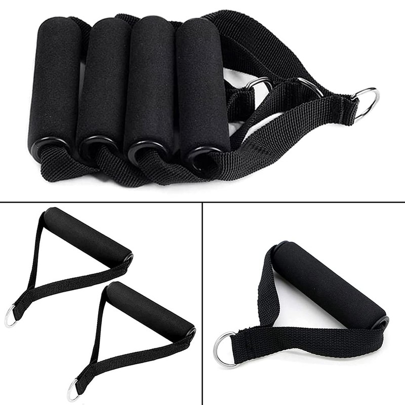 Exercise Resistance Bands Handle Set, 4PCS Workout Bands with Handles,