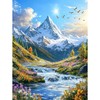 Upigi Diamond Painting Kits for Adults,Landscape Scenery DIY 5D Diamond