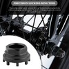 SIGANDG Bicycle Crank Remover,Lockring Tool