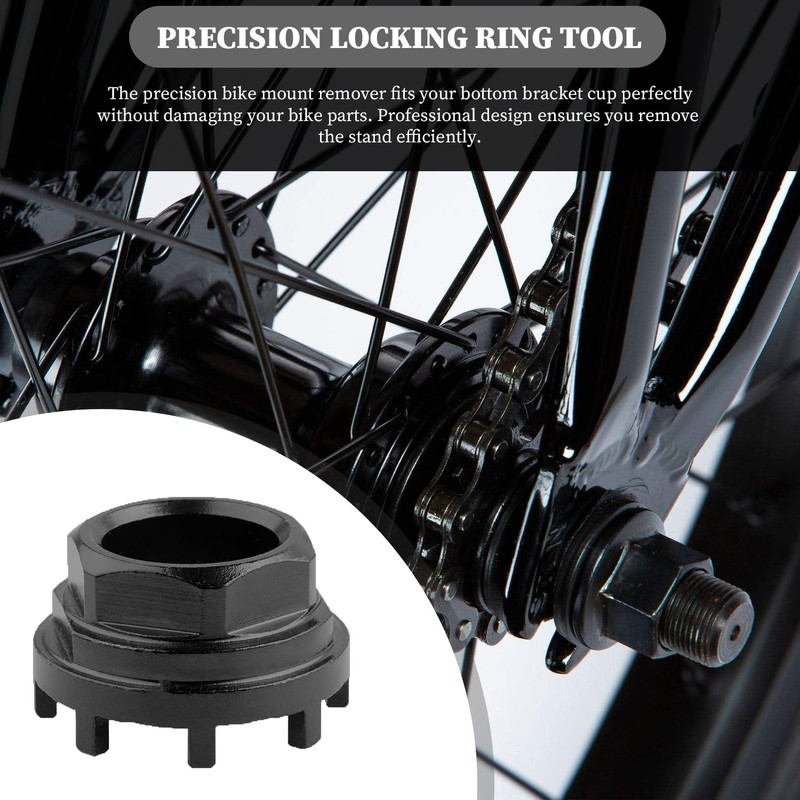 SIGANDG Bicycle Crank Remover,Lockring Tool