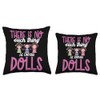 Doll Collector Collecting Enthusiast Doll Restoration Love Throw Pillow