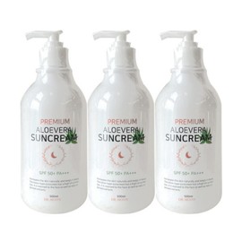 Dr. Moon Aloe Vera Sun Cream 500ml (SPF50+) x 3 / Circle / 닥터문 알로에베라 선크림 500ml(SPF50+) x 3개  써클