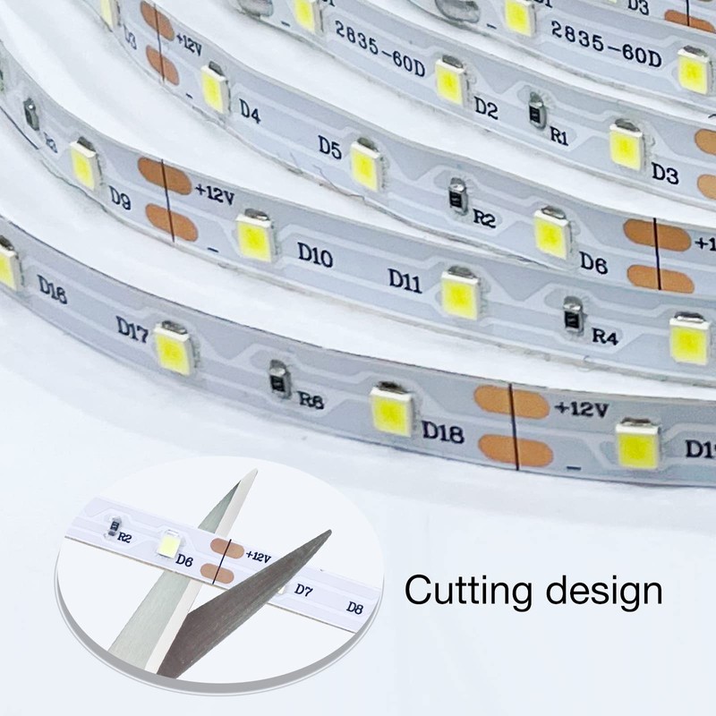 DAYBETTER White LED Strip Light, 20 ft Dimmable Bright Rope