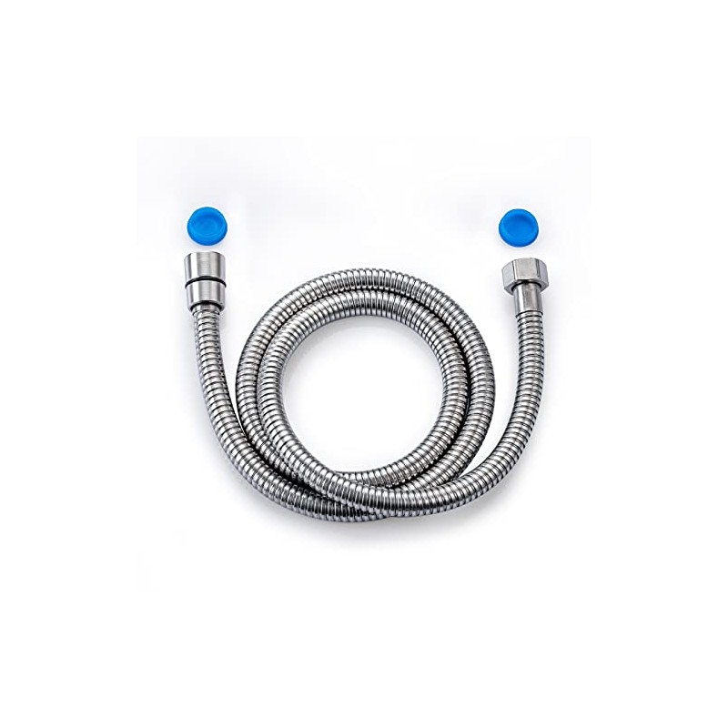Shower Hose, Pressure Chromed Stainless Steel Replacement for Handheld Shower