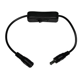 DC cable-switch: 5,5/2,1mm