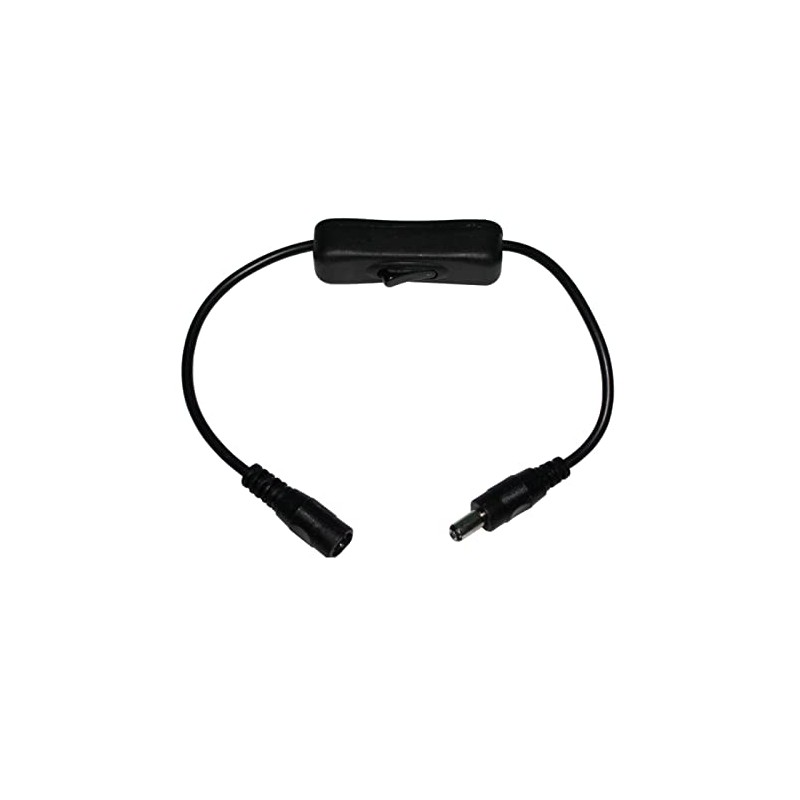 DC cable-switch: 5,5/2,1mm