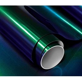 ColorFusion PPF by VViViD, Gloss Metallic Blue Chameleon Dry Apply PPF Vinyl Car Wrap Roll 6ft x 5ft