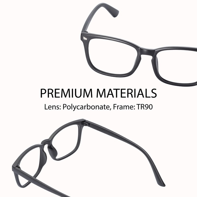 Noel Oscar Blue Light Blocking Glasses for Computer Use, Anti