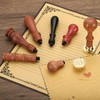 PATIKIL Wax Seal Stamp Handle Only, Wooden Handle Replacement Sealing