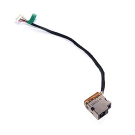 Eieshupug Charging Port DC in Power Jack Cable Replacement for HP Stream 13-C 14-z 14-X Series 13-C002DX 13-c010nr 13-c030nr 13-c110nr 13-C120NR 14-z010nr 14-x010nr 754734-SD1 754734-FD1