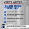 Superb Wrench SPBW-5 Heavy Duty Metal Water Filter Housing Wrench